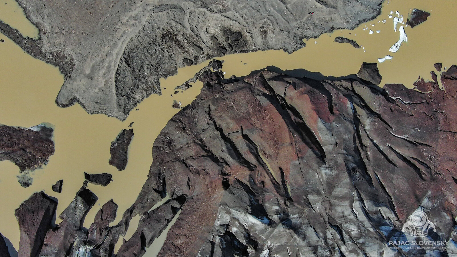 Glacier Abstract — River of Silt