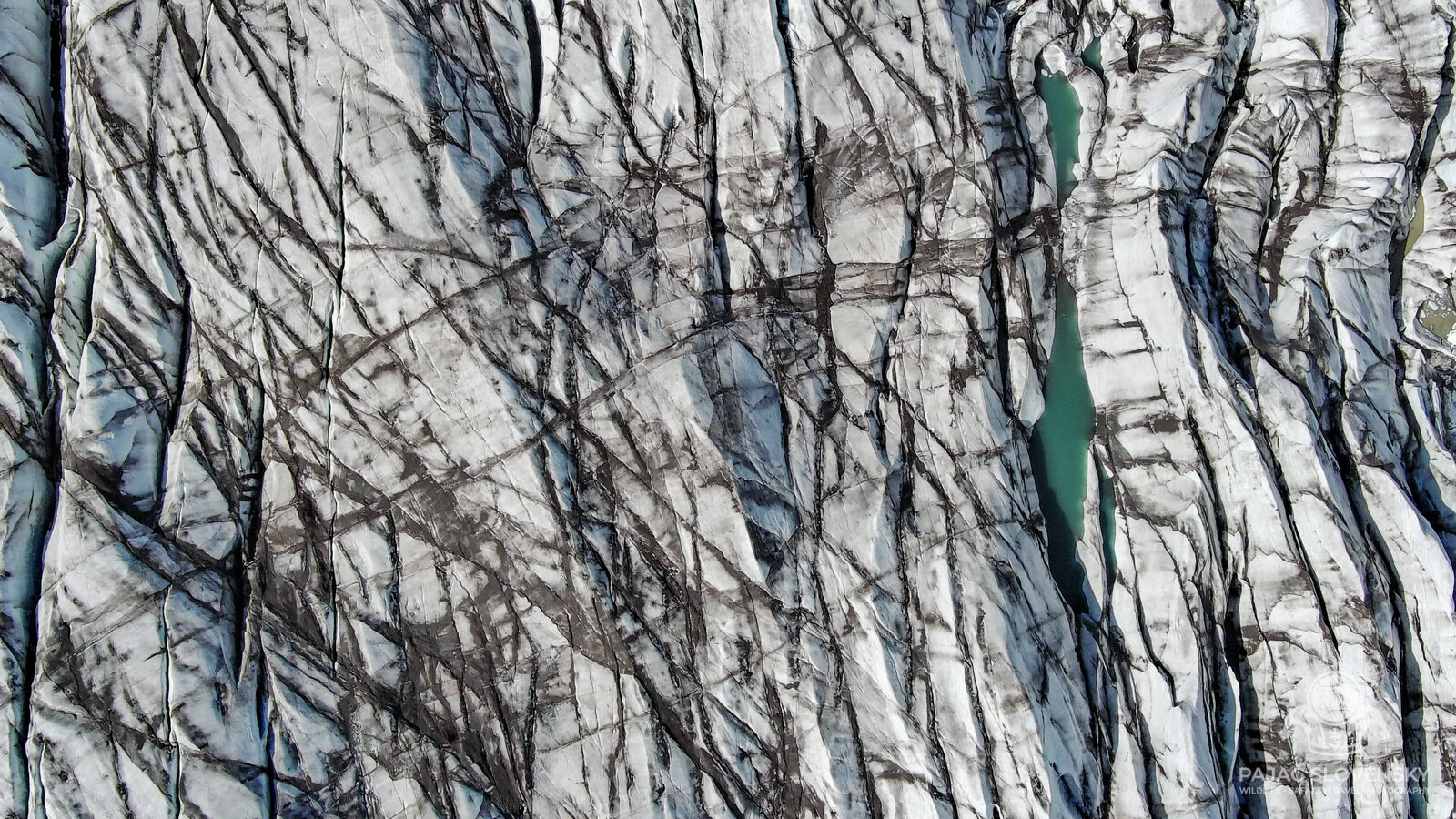 Glacier Abstract — Meltwater